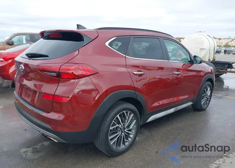 2020 Hyundai Tucson Ultimate z USA, uszkodzony, nr VIN KM8J33AL4LU121337